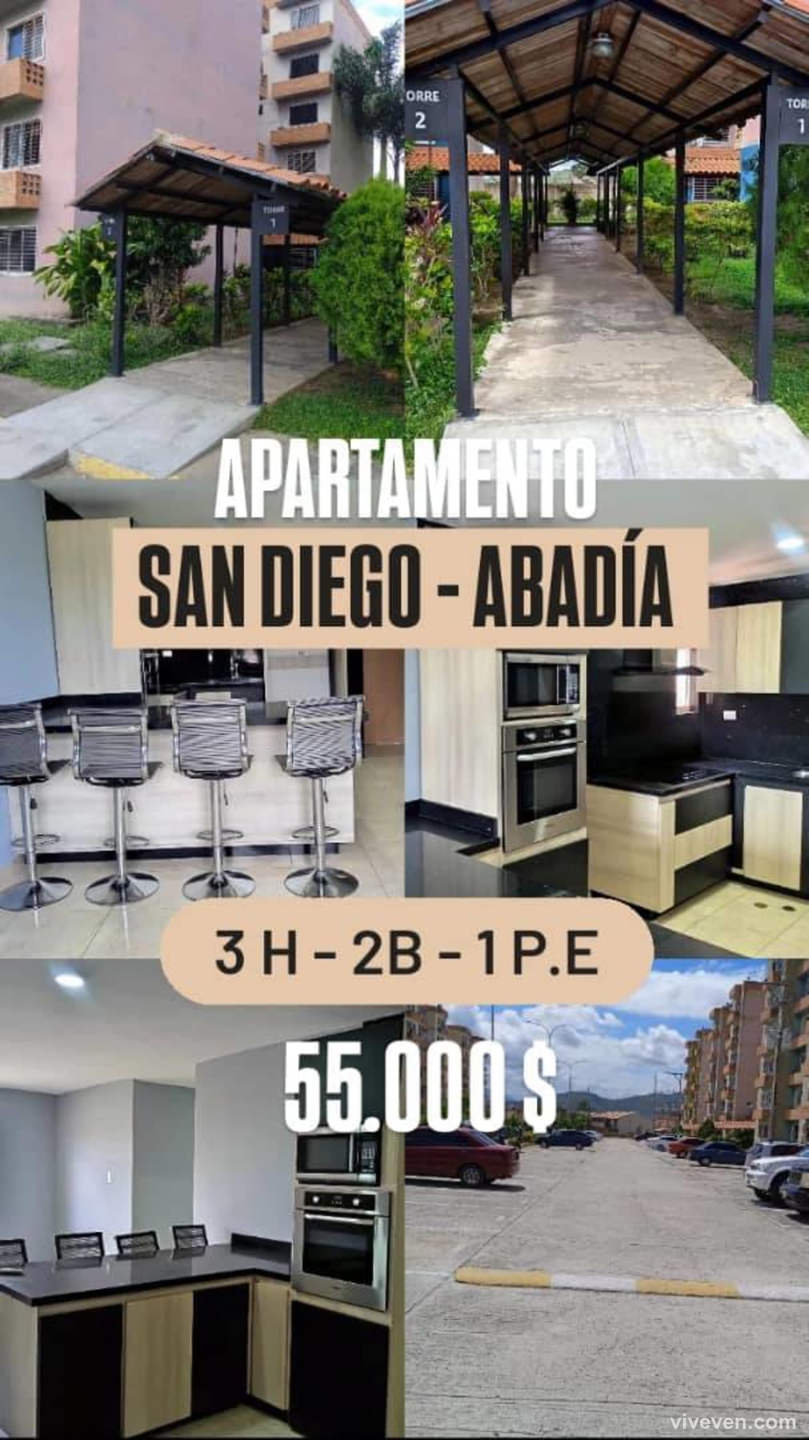 Apartamento en venta en San Diego, Carabobo