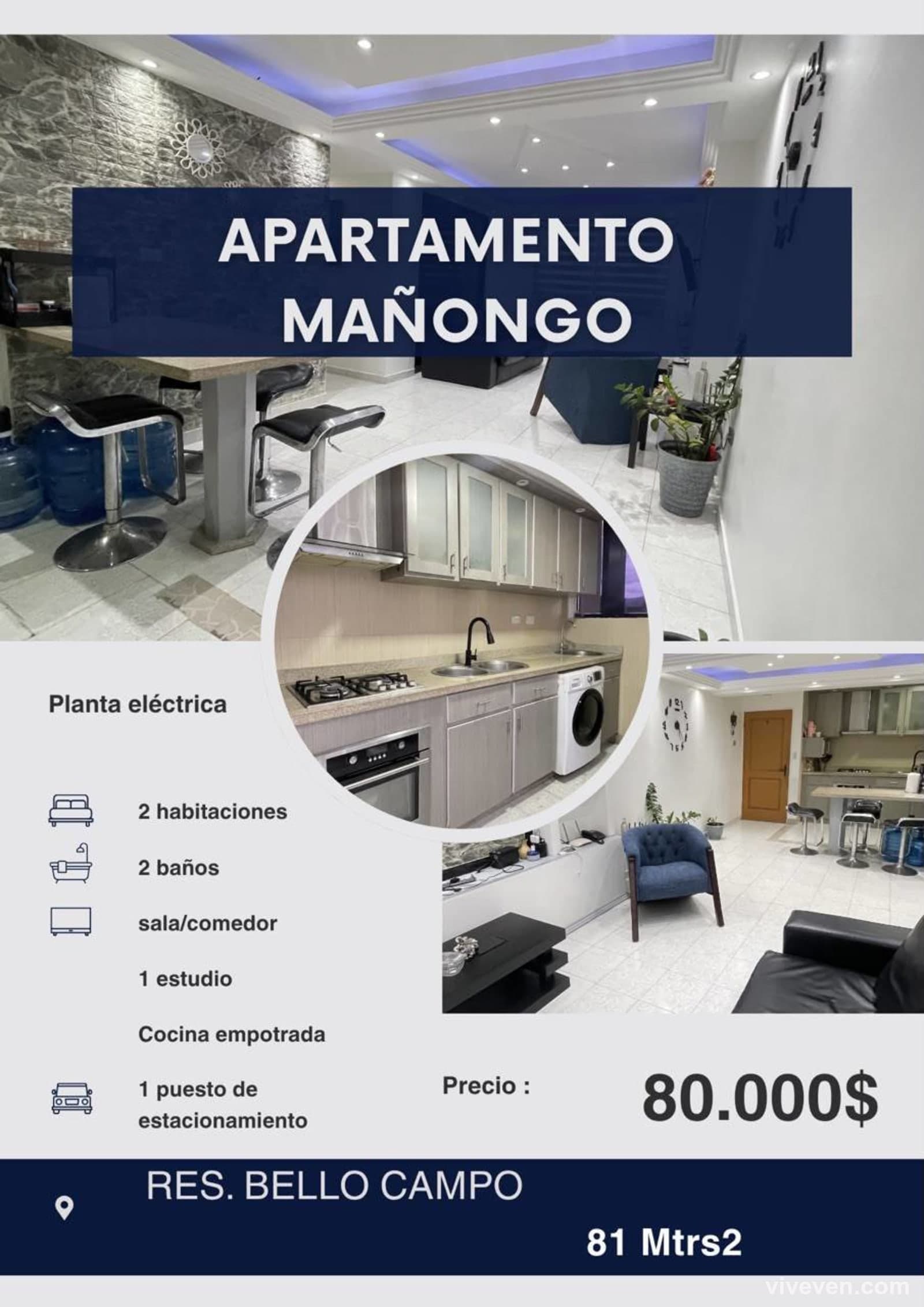 Apartamento en venta en Mañongo Naguanagua, Carabobo