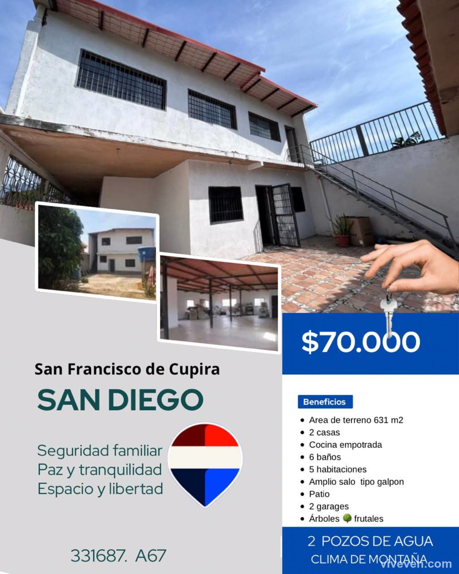Casa en venta en San Diego, Carabobo