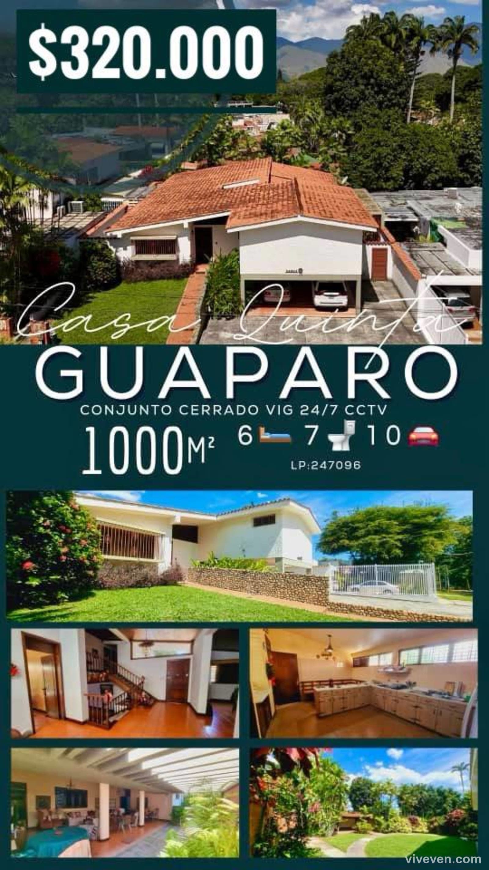 Casa en venta en Quintas de guaparo, Carabobo