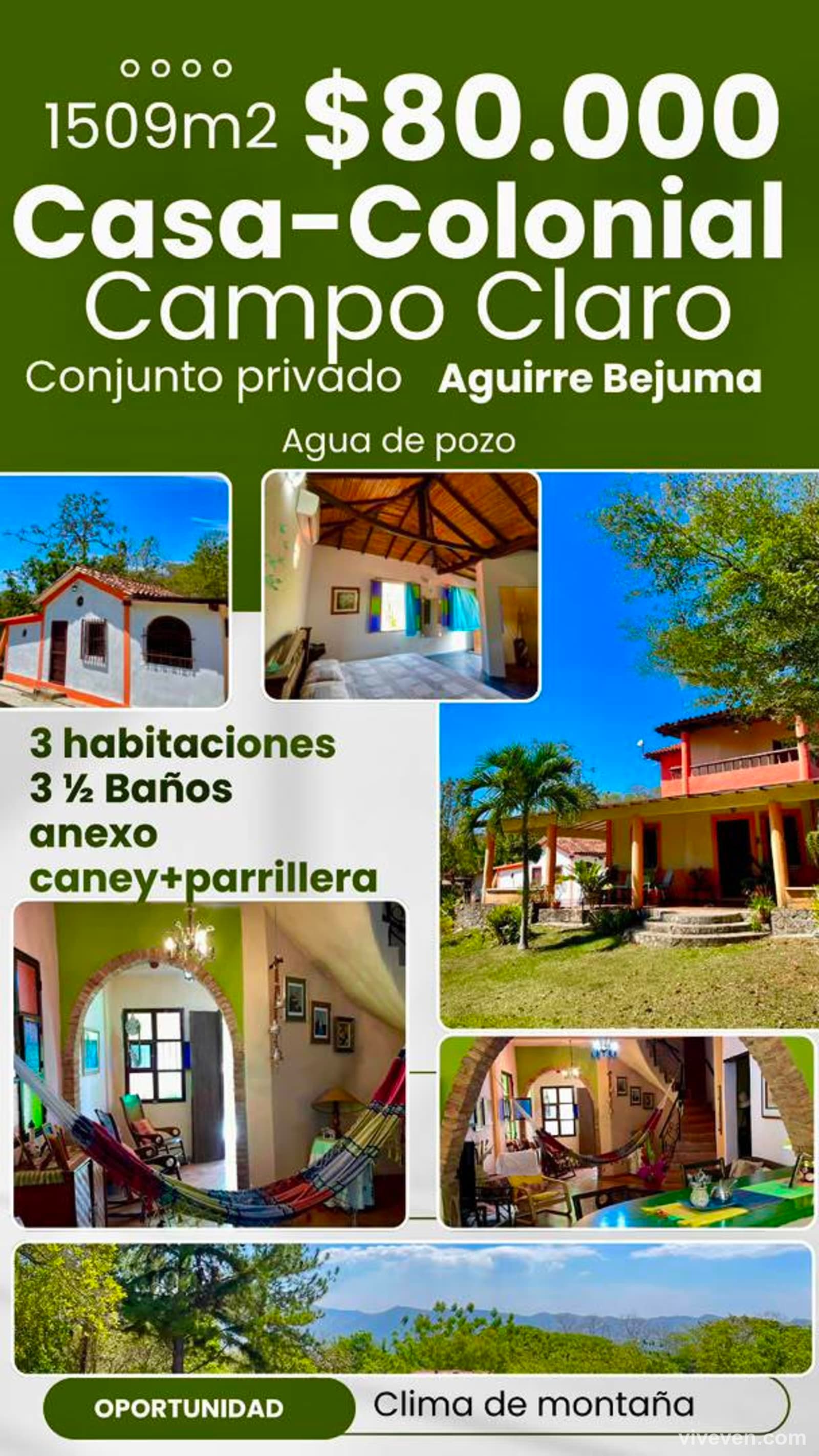 Casa en venta en Campo claro, Carabobo