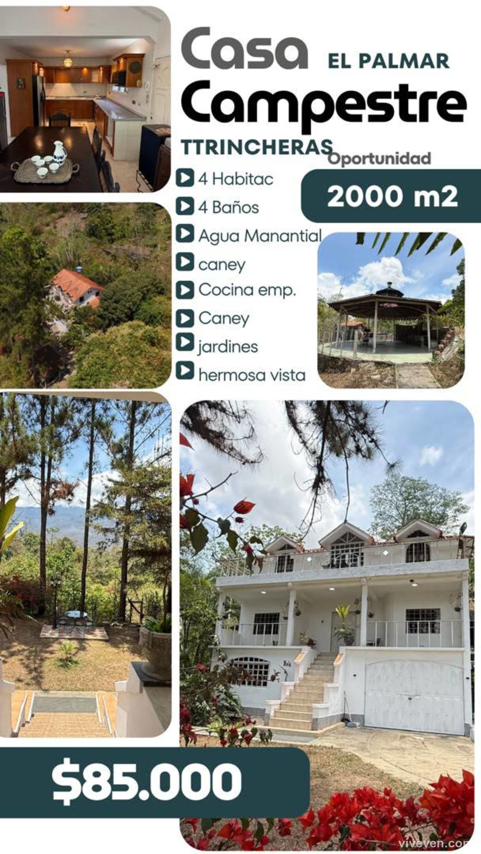 Casa en venta en Trincheras, Zulia