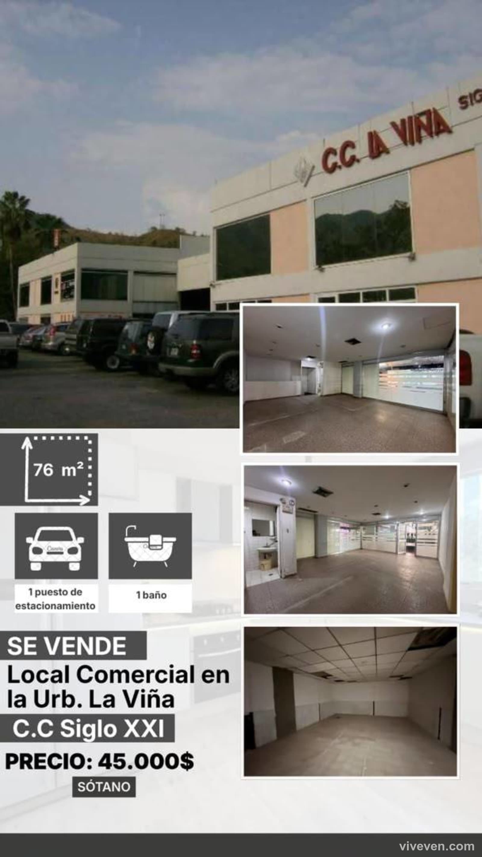 Local en venta en La viña, Carabobo