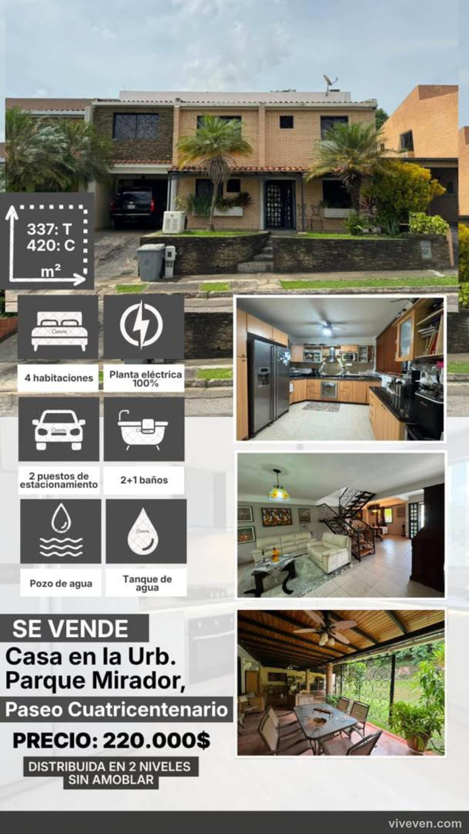 Casa en venta en Urb parque mirador, Carabobo