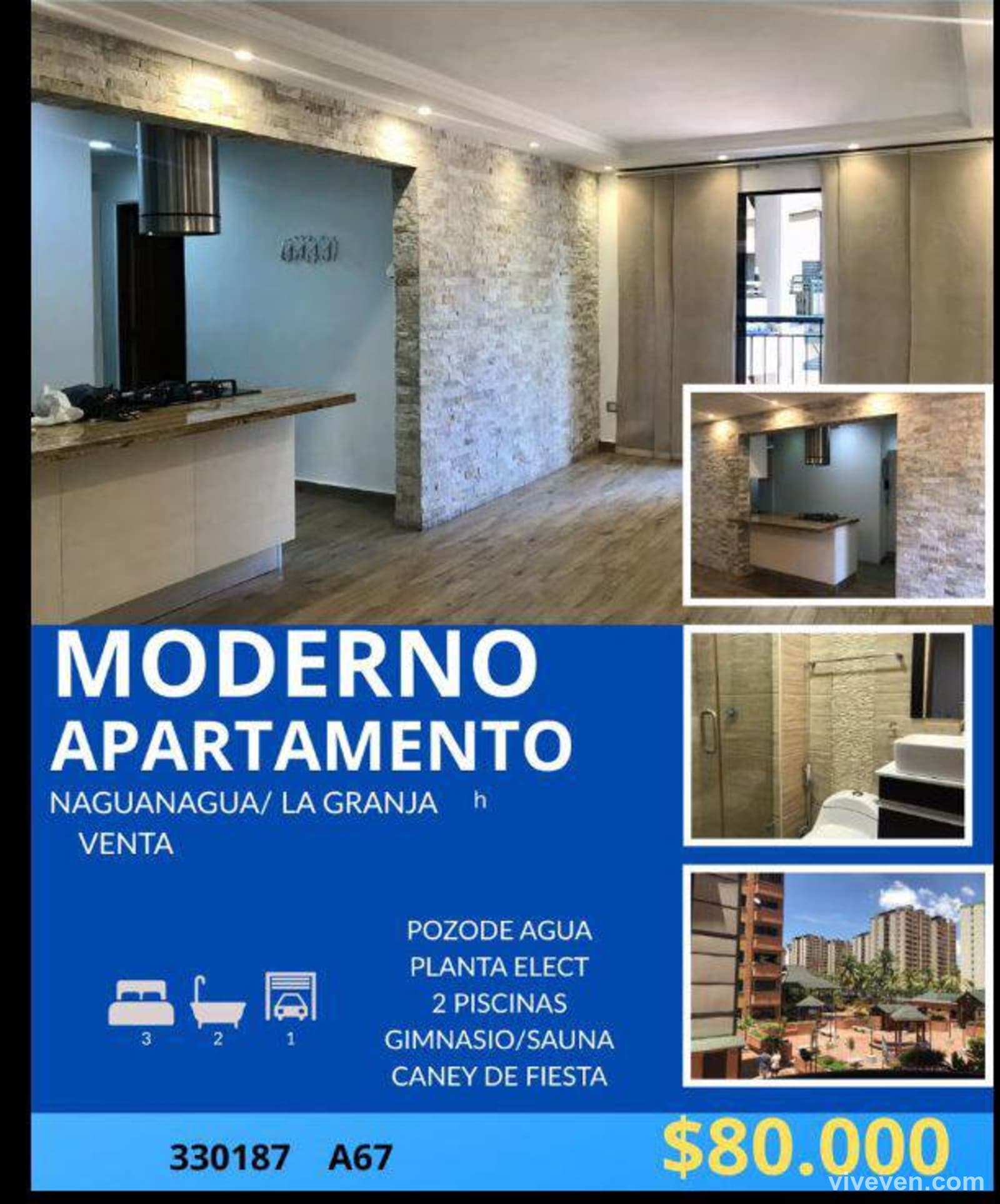 Apartamento en venta en La granja Naguanagua, Carabobo