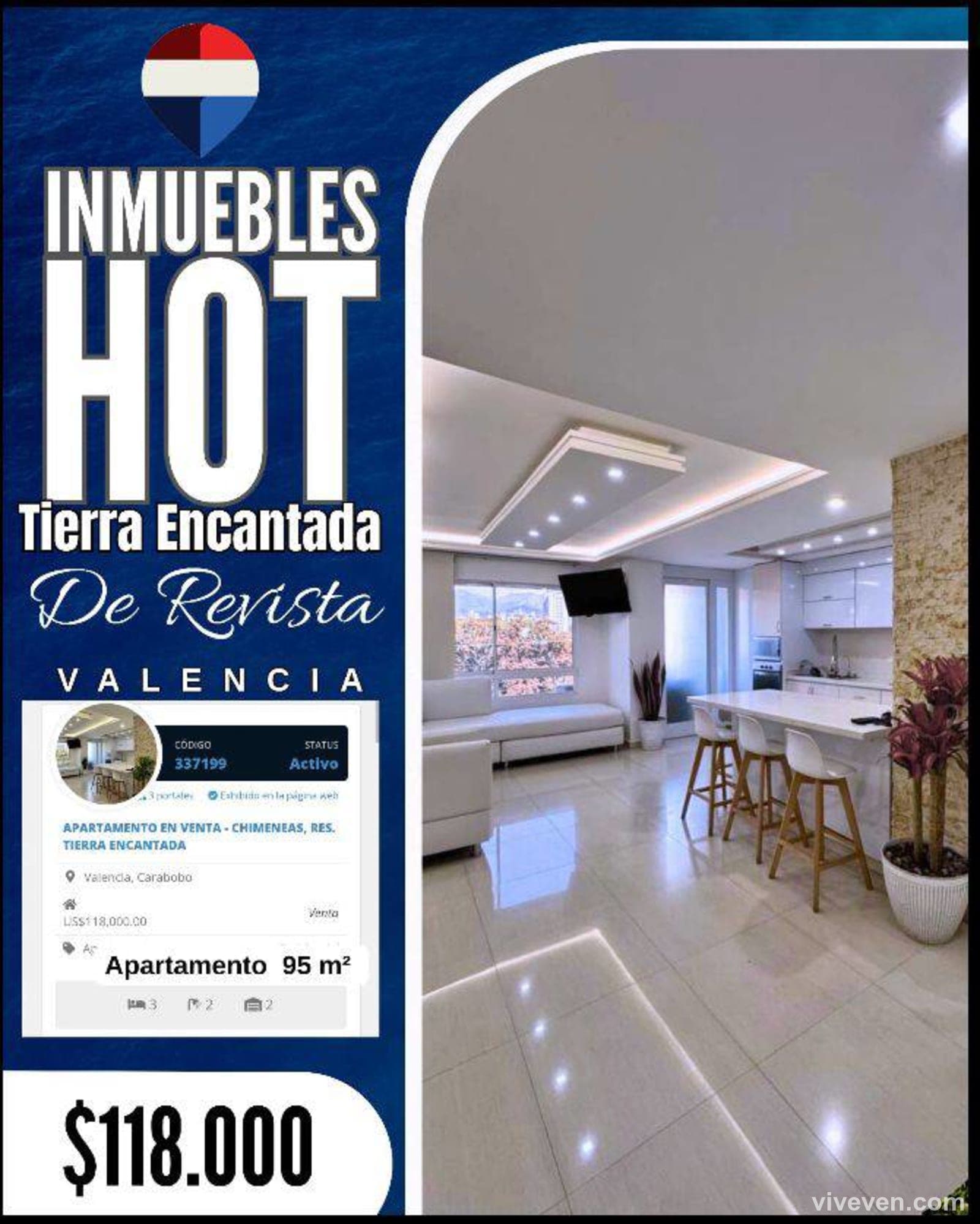 Apartamento en venta en Apartamento en tierra encantada, Carabobo