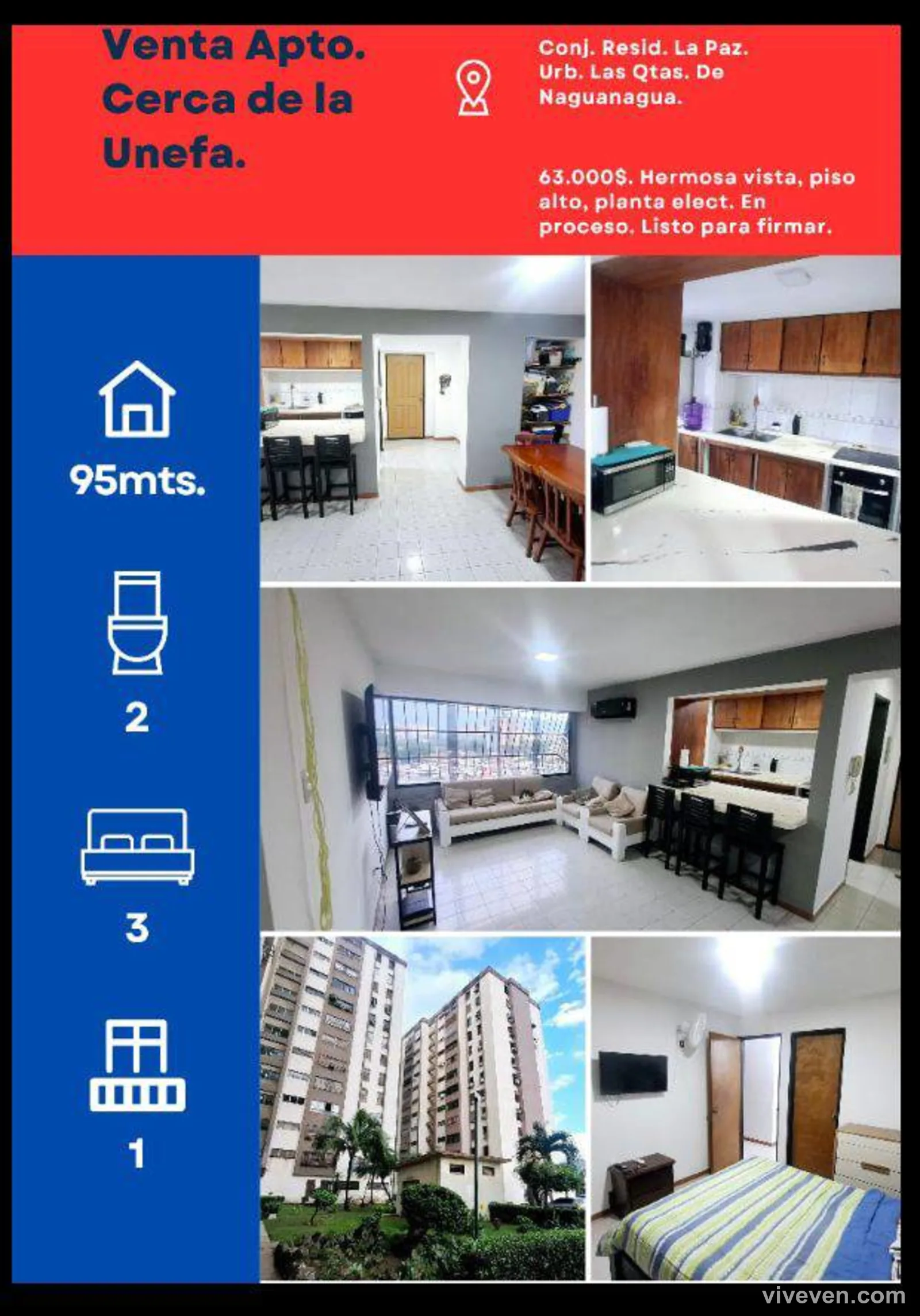 Apartamento en venta en Quintas de Naguanagua, Carabobo